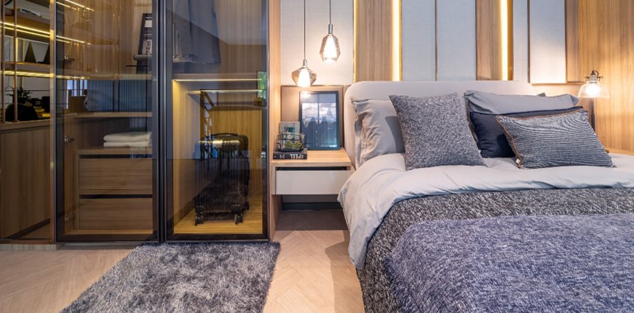 Eigentumswohnung in Bangkok, Thailand, 1 Schlafzimmer in NA REVA CHAROENNAKHON  № 3115