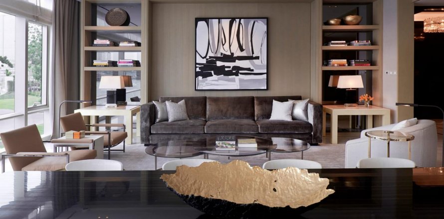 Eigentumswohnung in Bangkok, Thailand, 2 Schlafzimmer in Four Seasons Private Residences  № 9393