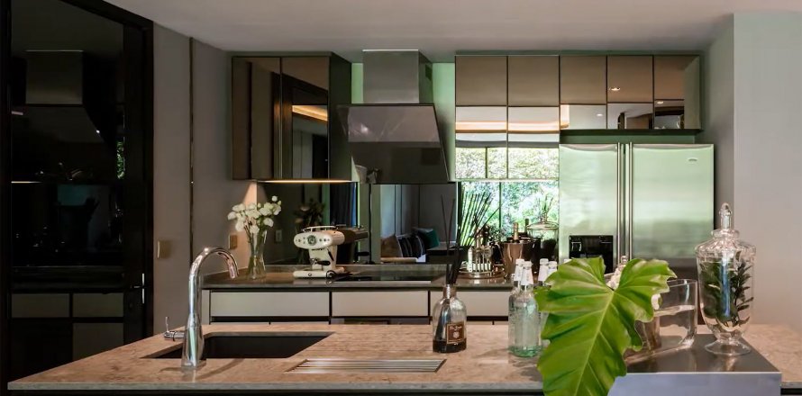 Eigentumswohnung in Bangkok, Thailand, 1 Schlafzimmer in THE RESERVE SUKHUMVIT 61 № 9329