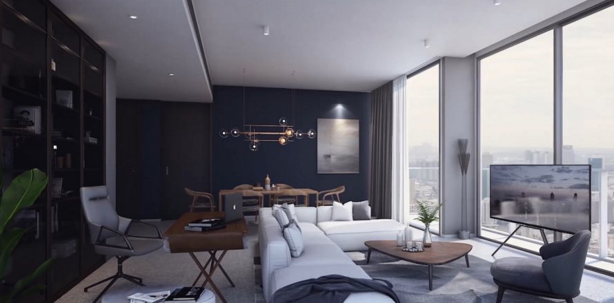 Eigentumswohnung in Bangkok, Thailand, 1 Schlafzimmer in TAIT Sathorn 12 № 9490
