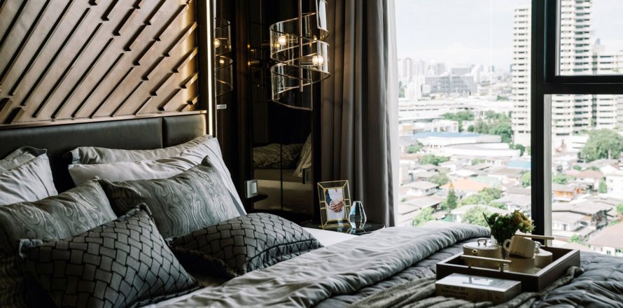 Eigentumswohnung in Bangkok, Thailand, 1 Schlafzimmer in Ideo Q Sukhumvit 36  № 9668