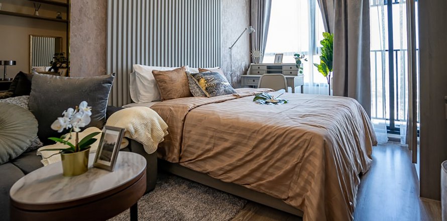 Eigentumswohnung in Bangkok, Thailand, 2 Schlafzimmer in Knightsbridge Prime Onnut № 9544