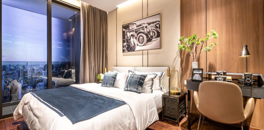 Eigentumswohnung in Bangkok, Thailand, 1 Schlafzimmer in CLOUD RESIDENCES SKV23  № 10009