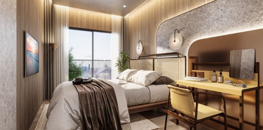 Eigentumswohnung in Bangkok, Thailand, 1 Schlafzimmer in LIFE RAMA 4 - ASOKE № 10037