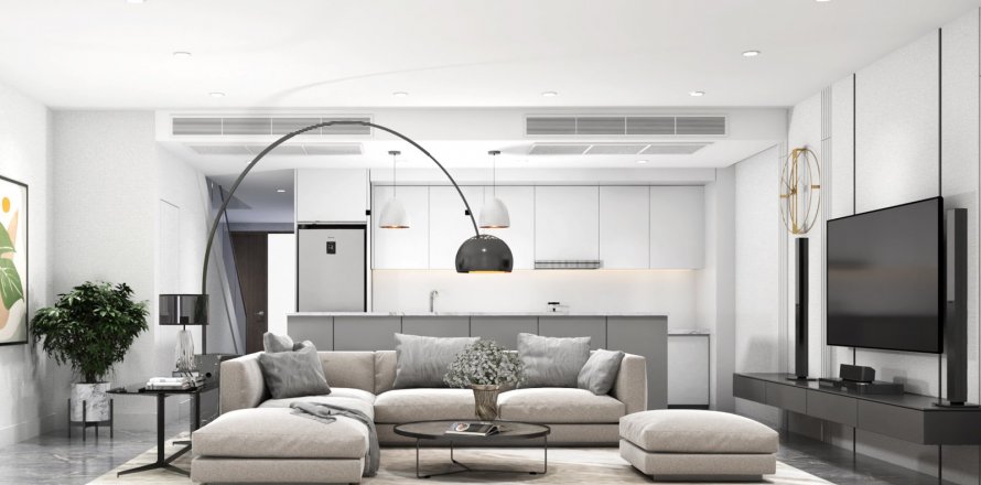 Eigentumswohnung in Phuket, Thailand, 2 Schlafzimmer in Bluepoint Condominiums № 18277