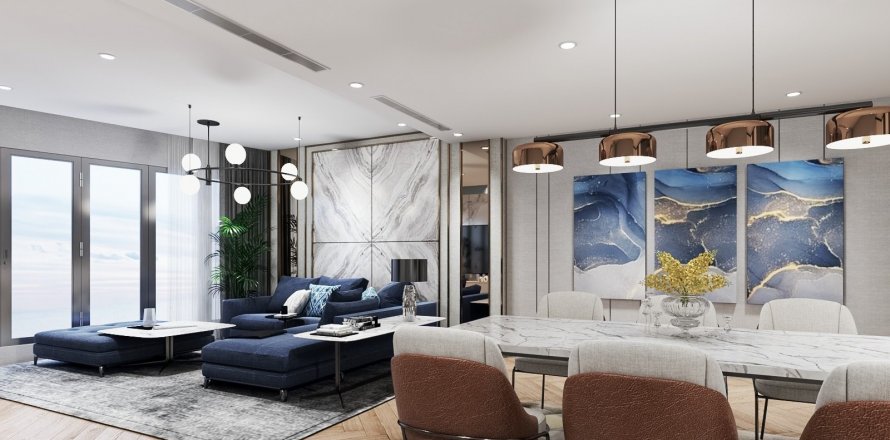 Eigentumswohnung in Phuket, Thailand, 2 Schlafzimmer in Bluepoint Condominiums № 18281