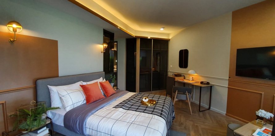 Eigentumswohnung in Bangkok, Thailand, 1 Schlafzimmer in CHAPTER CHULA-SAMYAN  № 10946