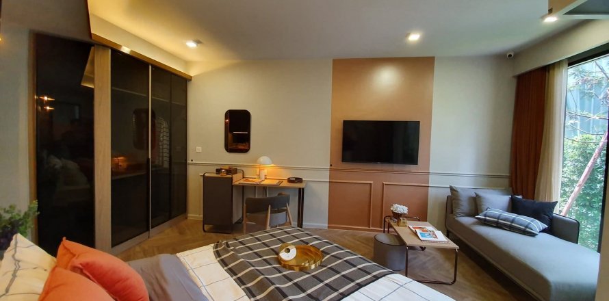 Eigentumswohnung in Bangkok, Thailand, 1 Schlafzimmer in CHAPTER CHULA-SAMYAN № 10949