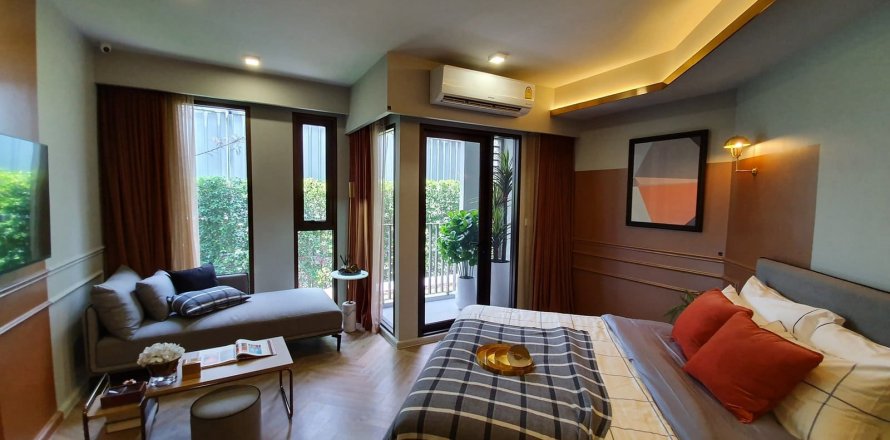Eigentumswohnung in Bangkok, Thailand, 2 Schlafzimmer in CHAPTER CHULA-SAMYAN № 10952