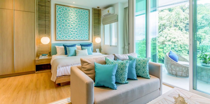 Eigentumswohnung in Phuket, Thailand, 1 Schlafzimmer in Grand Breeze Park Condotel № 18338