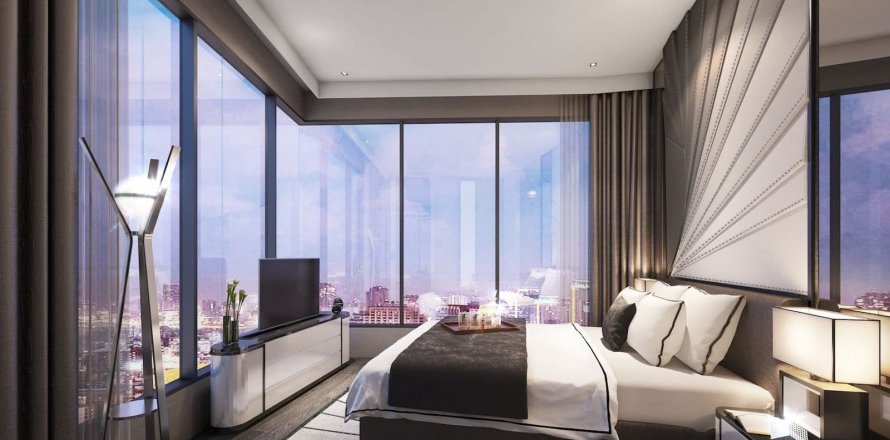 Eigentumswohnung in Bangkok, Thailand, 2 Schlafzimmer in IDEO MOBI RAMA 4 № 10849