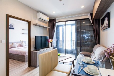 Eigentumswohnung in Bangkok, Thailand, 1 Schlafzimmer in IDEO RAMA 9 - ASOKE  № 10856