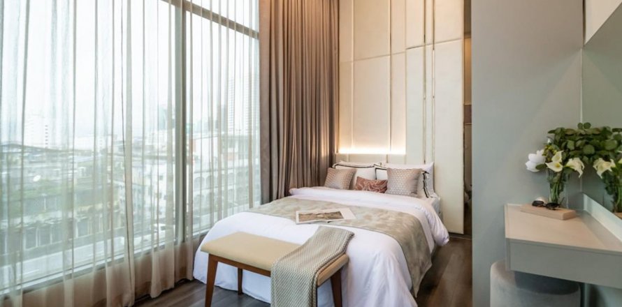 Eigentumswohnung in Bangkok, Thailand, 1 Schlafzimmer in KNIGHTSBRIDGE SPACE - RAMA9 № 11079