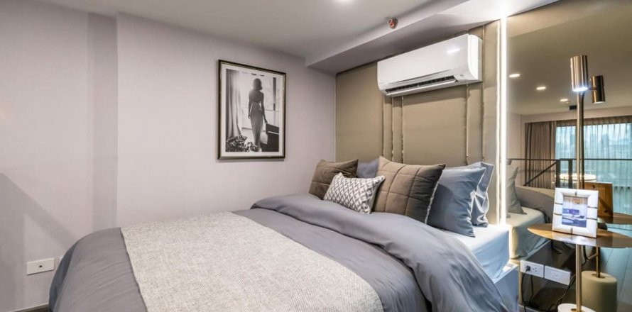 Eigentumswohnung in Bangkok, Thailand, 1 Schlafzimmer in KNIGHTSBRIDGE SPACE - RAMA9  № 11081