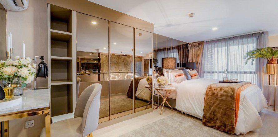 Eigentumswohnung in Bangkok, Thailand, 1 Schlafzimmer in KNIGHTSBRIDGE SPACE RATCHAYOTHIN № 11071