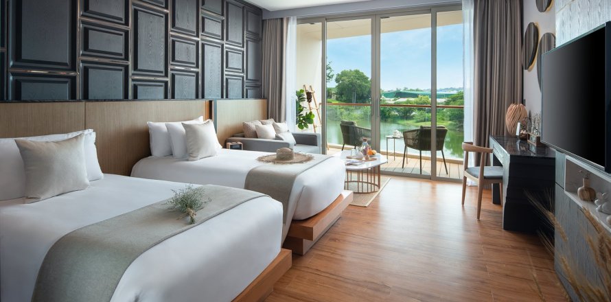 Eigentumswohnung in Phuket, Thailand, 1 Schlafzimmer in WYNDHAM GRAND NAI HARN № 18774