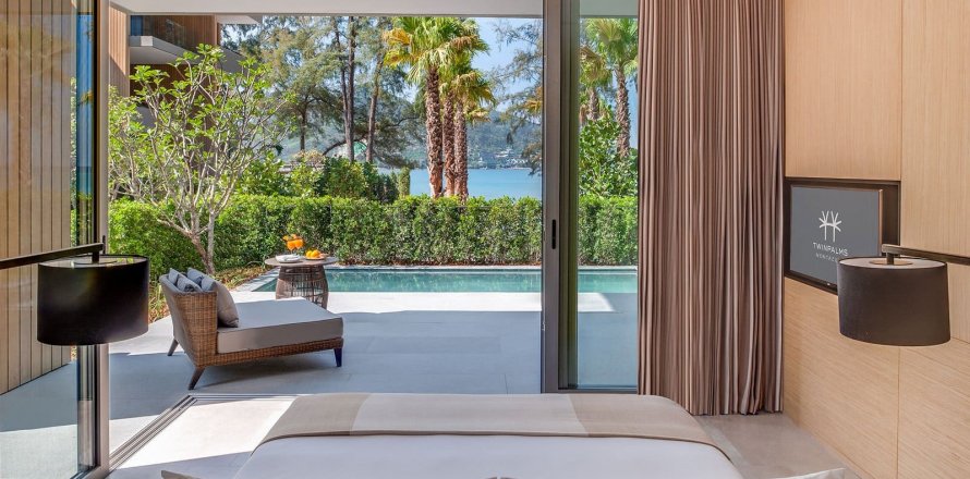 Eigentumswohnung in Phuket, Thailand, 4 Schlafzimmer in Twinpalms Residences  № 18707