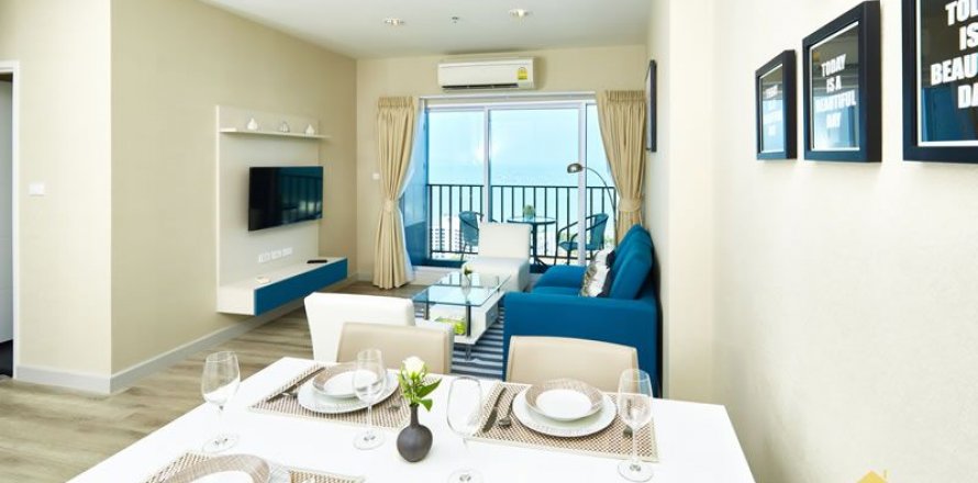 Eigentumswohnung in Pattaya, Thailand, 2 Schlafzimmer № 21411