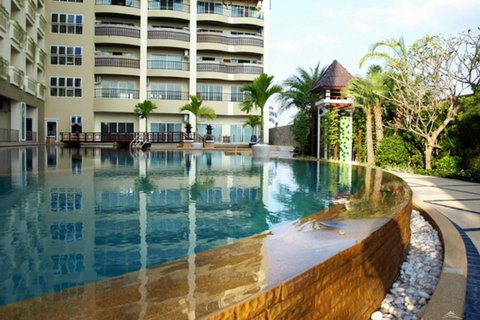 Eigentumswohnung auf Jomtien Beach, Pattaya, Thailand, 1 Schlafzimmer  № 23574 - Foto 2