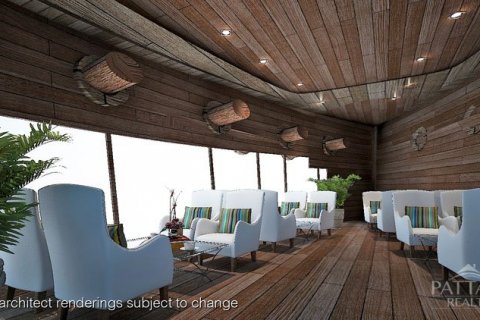 Eigentumswohnung auf Jomtien Beach, Pattaya, Thailand, 1 Schlafzimmer  № 24049 - Foto 10