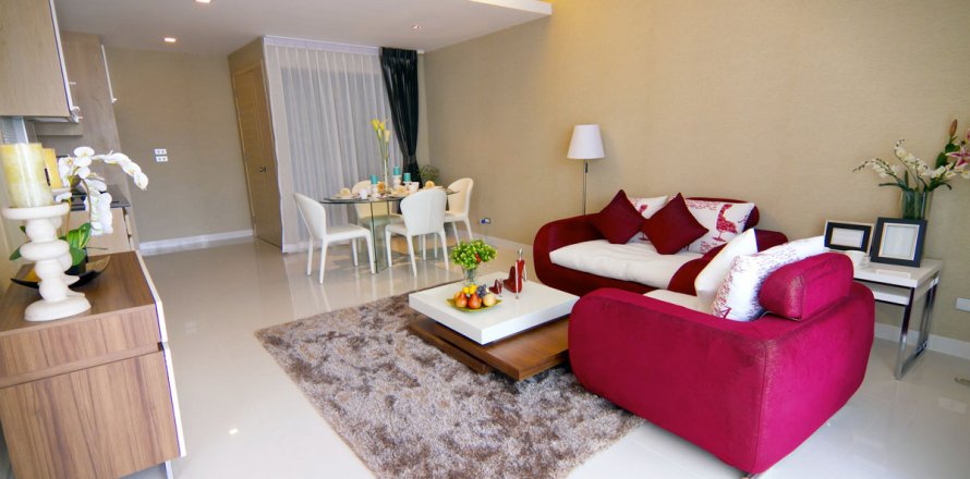 Eigentumswohnung auf Jomtien Beach, Pattaya, Thailand, 1 Schlafzimmer № 23842