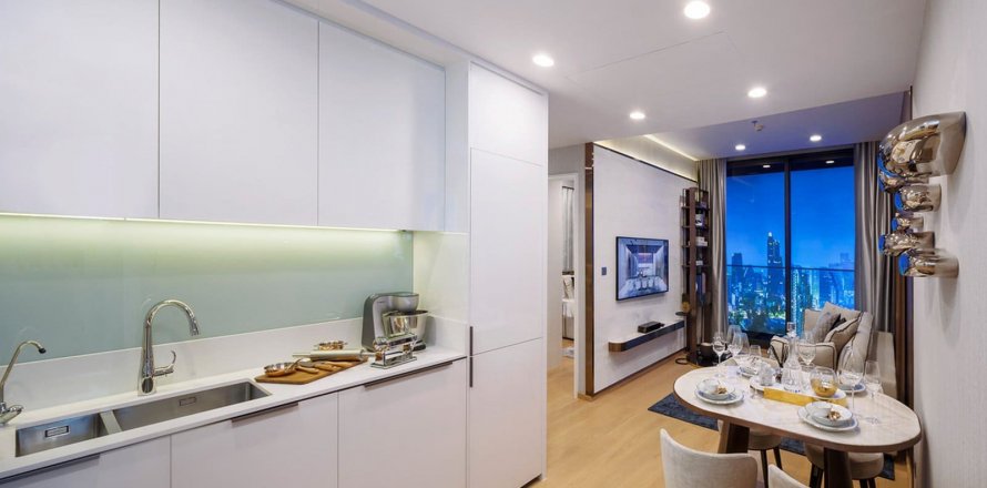 Eigentumswohnung in Bangkok, Thailand, 2 Schlafzimmer in Anil Sathorn 12  № 19552