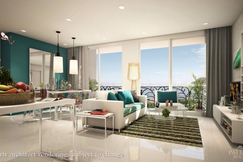 Eigentumswohnung auf Jomtien Beach, Pattaya, Thailand, 1 Schlafzimmer  № 24049 - Foto 3