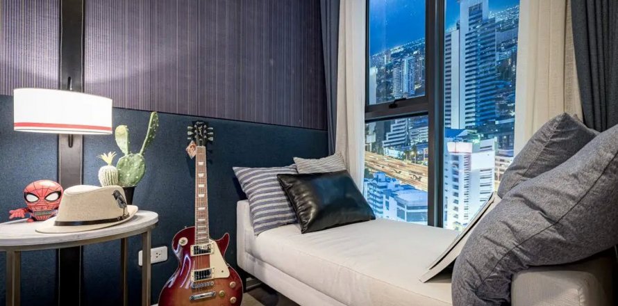 Eigentumswohnung in Bangkok, Thailand, 1 Schlafzimmer in Denim Jatujak № 19062