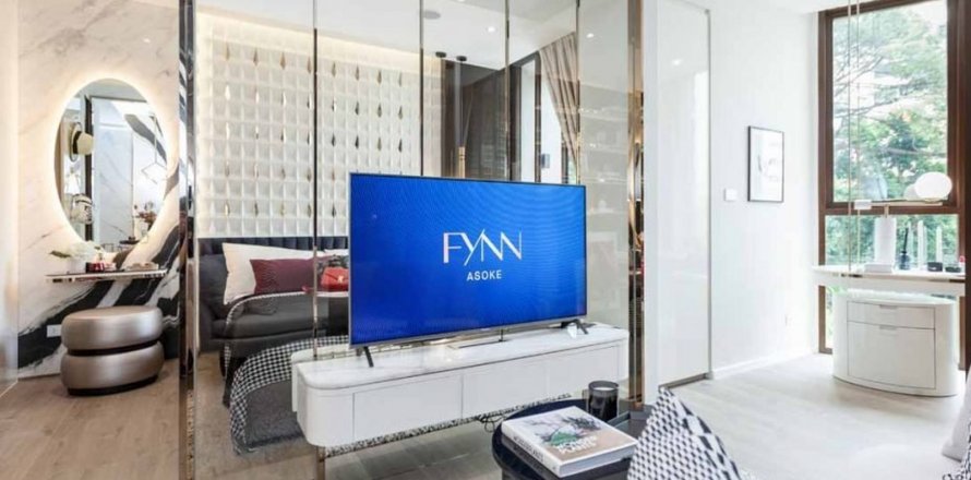 Eigentumswohnung in Bangkok, Thailand, 1 Schlafzimmer in FYNN Asoke  № 19270
