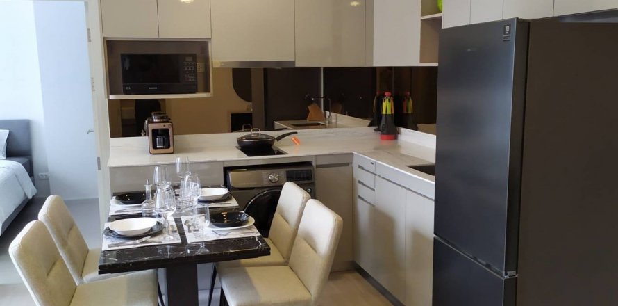Eigentumswohnung in Bangkok, Thailand, 1 Schlafzimmer in Quintara Treehaus Sukhumvit 42 № 19516