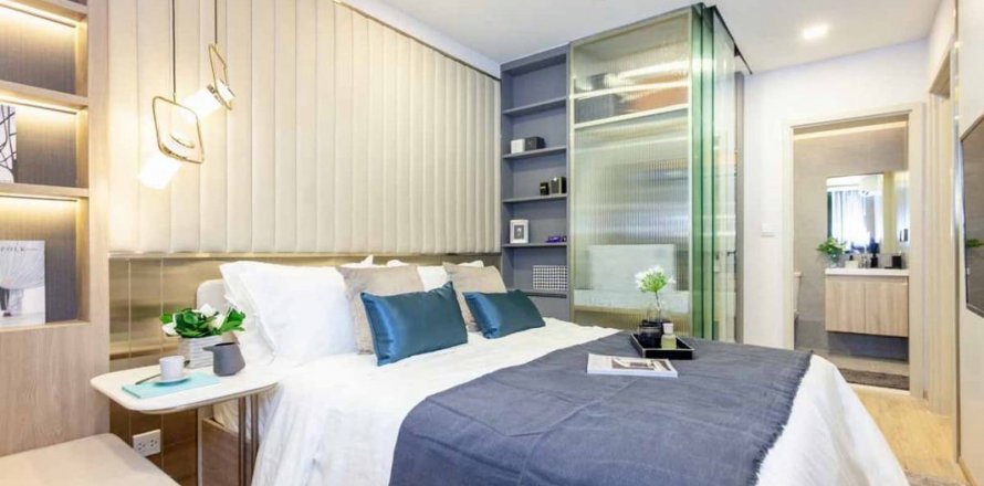 Eigentumswohnung in Bangkok, Thailand, 1 Schlafzimmer in The Nest Chula-Samyan № 24580