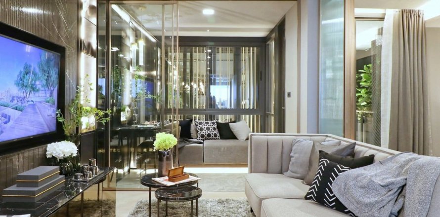 Eigentumswohnung in Bangkok, Thailand, 2 Schlafzimmer in Walden Sukhumvit 39  № 24557