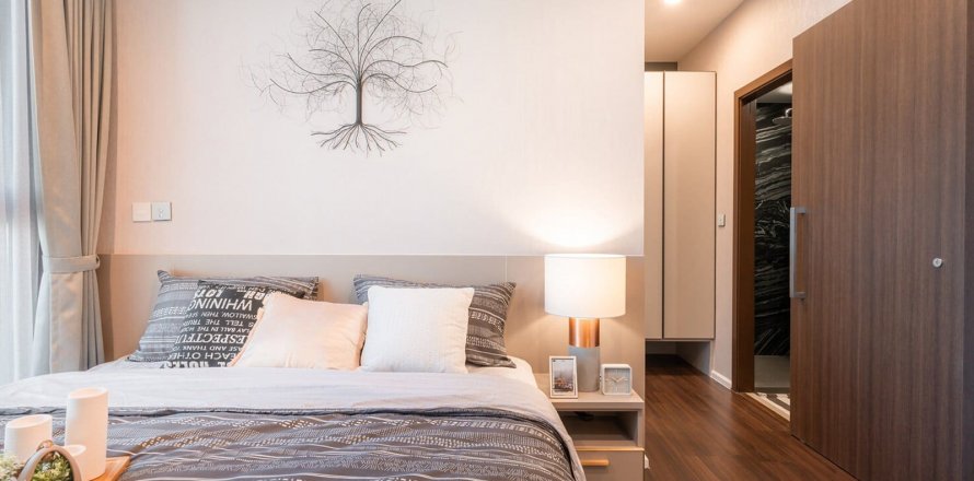 Eigentumswohnung in Bangkok, Thailand, 2 Schlafzimmer in Whizdom Inspire  № 19368