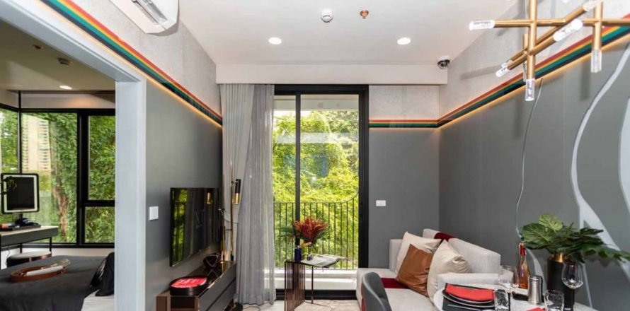 Eigentumswohnung in Bangkok, Thailand, 1 Schlafzimmer in XT Ekkamai  № 24630