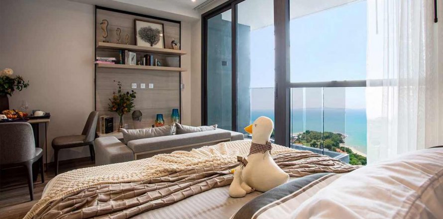 Eigentumswohnung in Pattaya, Thailand, 2 Schlafzimmer in Andromeda Condominium  № 74584