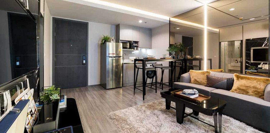 Eigentumswohnung in Bangkok, Thailand, 1 Schlafzimmer in Ideo Mobi Rangnam  № 26029