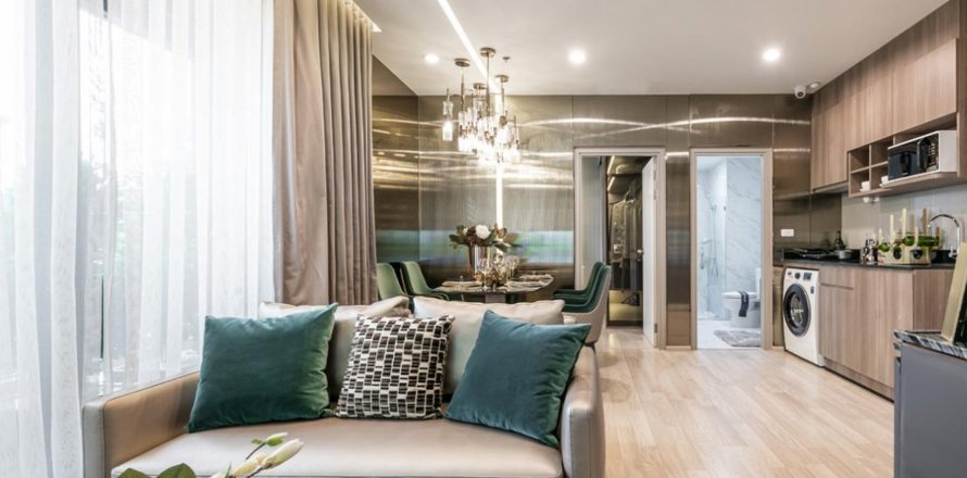 Eigentumswohnung in Bangkok, Thailand, 2 Schlafzimmer in Ideo Mobi Sukhumvit Eastpoint № 25189