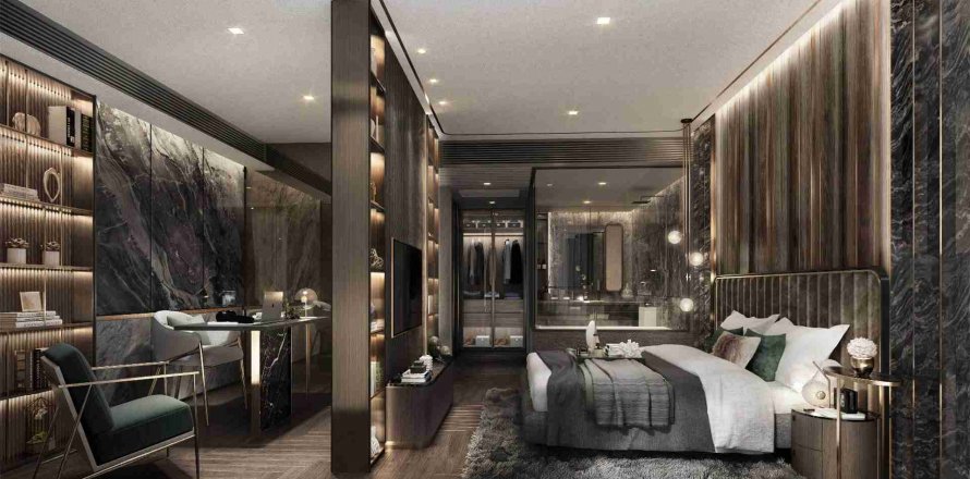 Eigentumswohnung in Bangkok, Thailand, 2 Schlafzimmer in WALDEN THONGLOR 8 № 25299