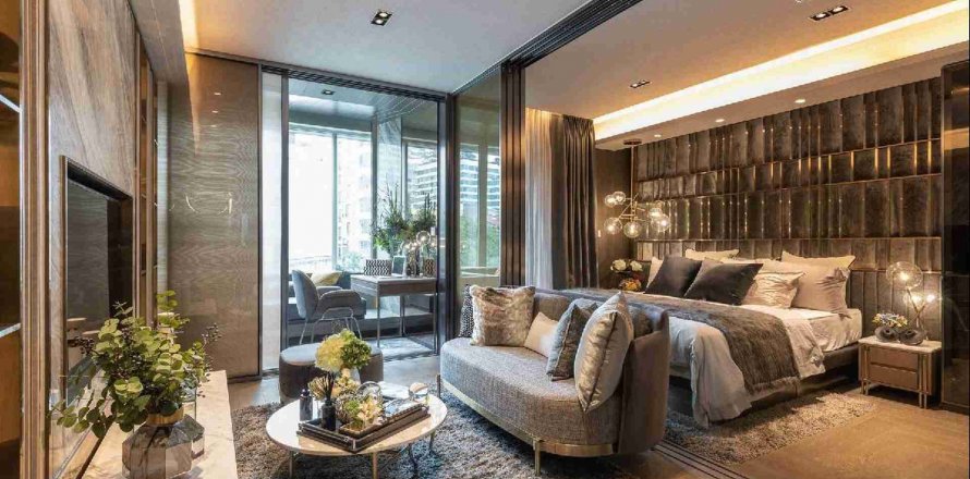 Penthouse in WALDEN THONGLOR 8, Bangkok, Thailand 3 Schlafzimmer № 25302