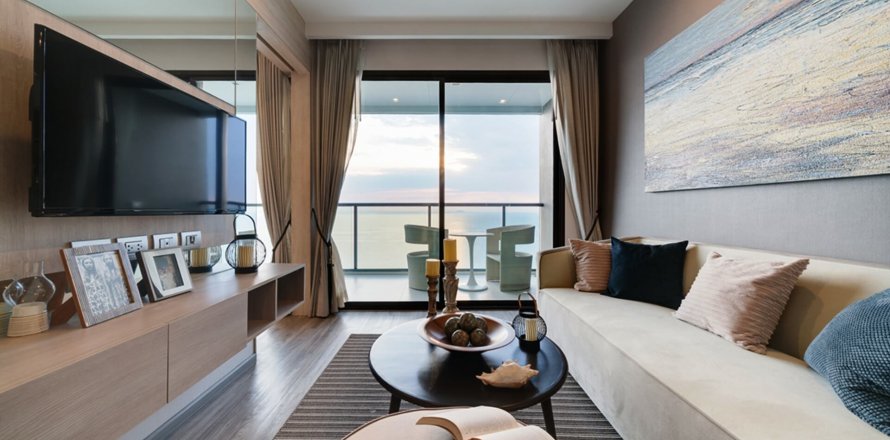 Eigentumswohnung in Pattaya, Thailand, 1 Schlafzimmer in Aeras № 27512