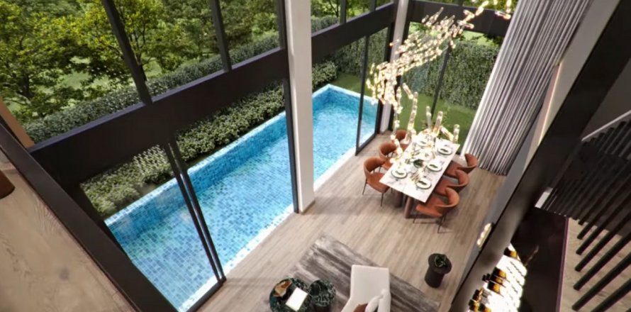 Reihenhaus in Altitude Forest Ratchada, Bangkok, Thailand 3 Schlafzimmer № 28428