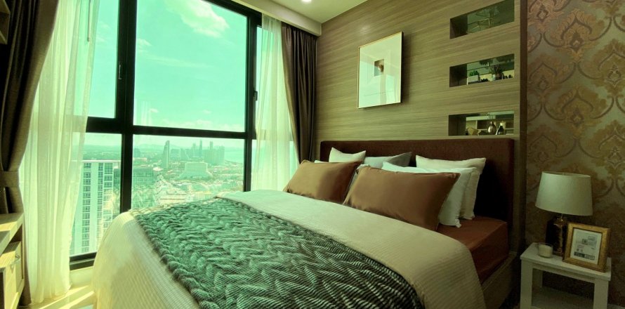 Eigentumswohnung in Pattaya, Thailand, 1 Schlafzimmer in Dusit Grand Condo View  № 28355