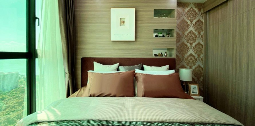 Eigentumswohnung in Pattaya, Thailand, 3 Schlafzimmer in Dusit Grand Condo View № 28357