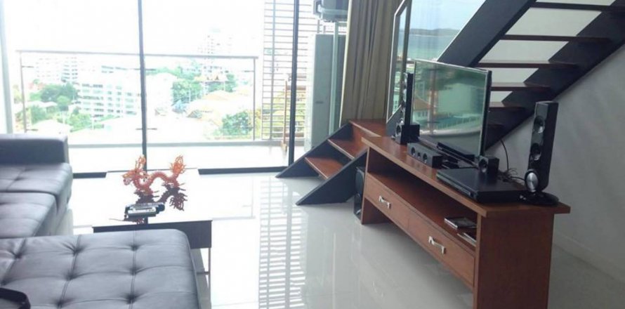 Eigentumswohnung in Pattaya, Thailand, 2 Schlafzimmer in The Axis № 29242
