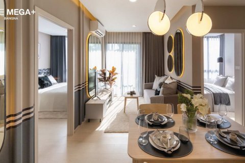 Eigentumswohnung in Samut Prakan, Thailand, 2 Schlafzimmer in Nue Mega Plus Bangna № 28094