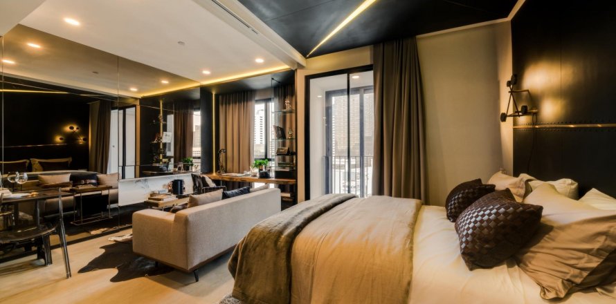 Eigentumswohnung in Bangkok, Thailand, 1 Schlafzimmer in Ashton Chula Silom  № 27287