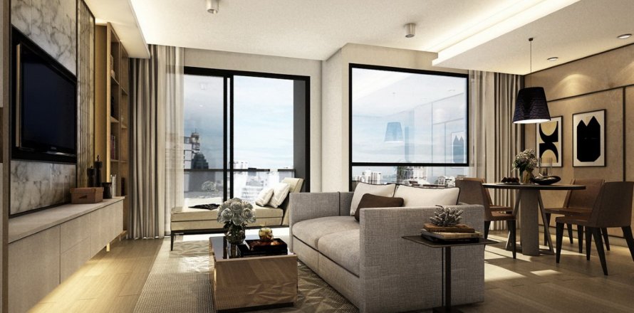 Eigentumswohnung in Bangkok, Thailand, 1 Schlafzimmer in Totnes Kaset - Nawamin  № 28474