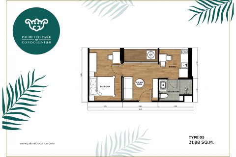 Off-Plan Palmetto Park Condominium in Phuket, Thailand № 18388 - Foto 14