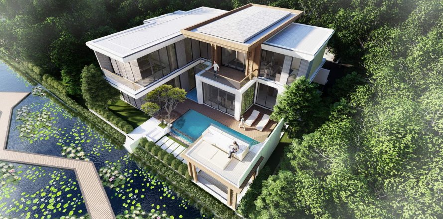 Villa in The Ozone Lagunia Villas, Phuket, Thailand 5 Schlafzimmer № 37178