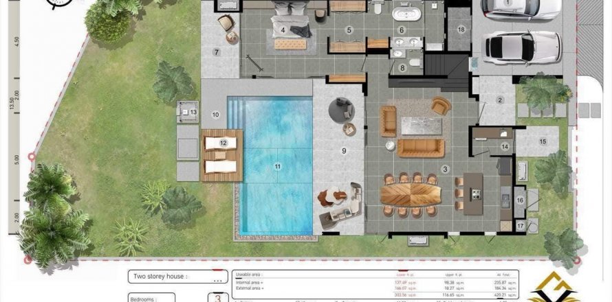 Off-Plan Grand View Residences Lagoon in Phuket, Thailand № 43464 - Foto 1